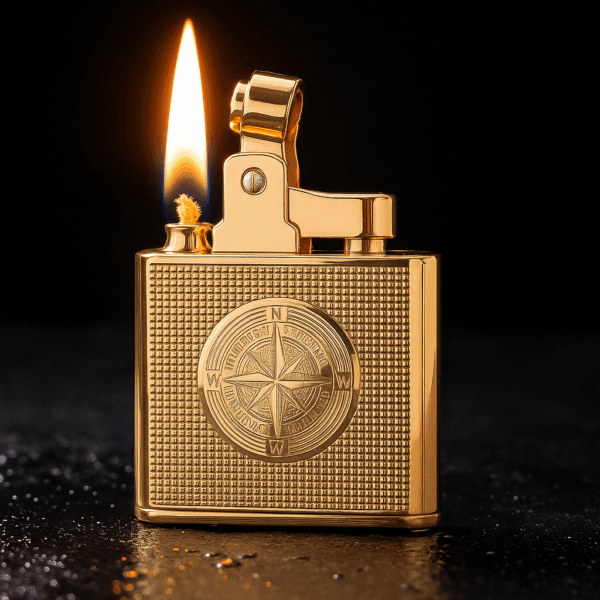 Le Souverain - Briquet boussole de luxe – Image 4